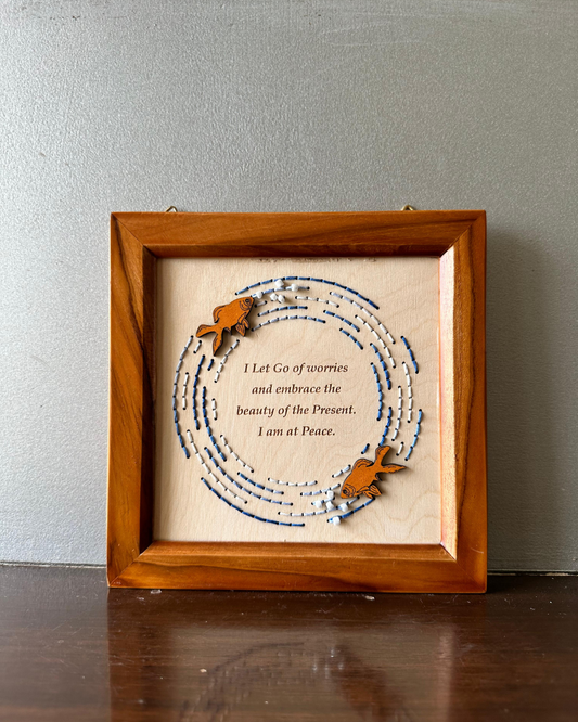 Affirmation Frame - Peace