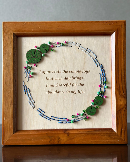 Affirmation Frame - Gratitude