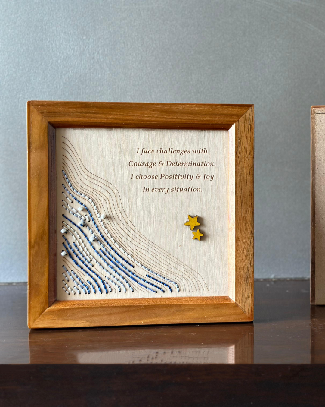 Affirmation Frame - Courage