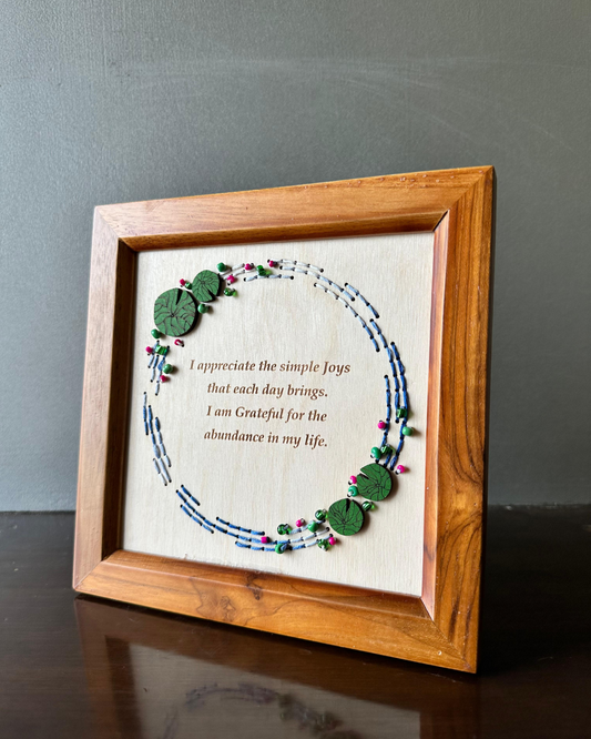 Affirmation Frame - Gratitude