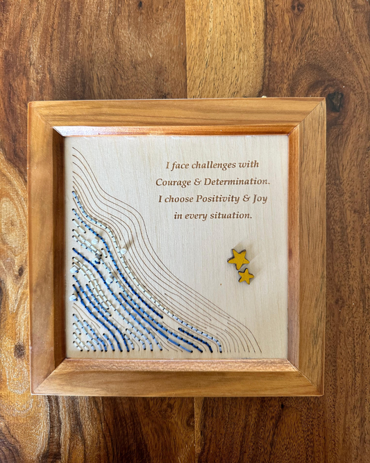 Affirmation Frame - Courage