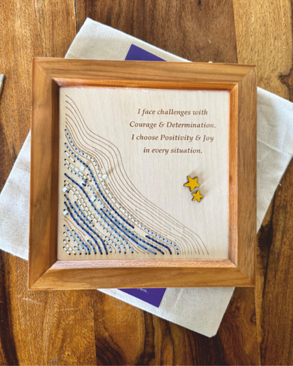 Affirmation Frame - Courage