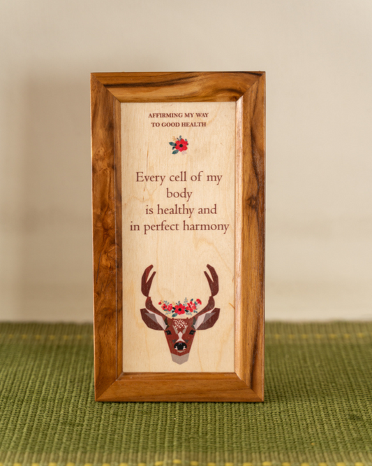 Affirmation Slab-Good Health